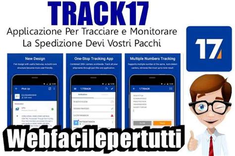 17 track controllo spedizione.